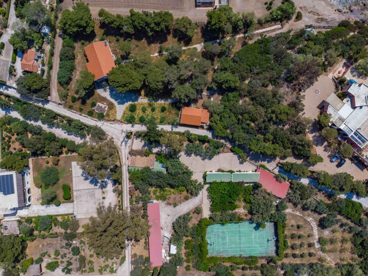 Black Diamond Beachfront Pool Villa Pasithea In Sounio, Athens 수니언 외부 사진
